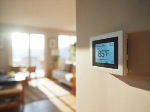 AC Blow Warm Air Sometimes: Danville VA thermostat reads 85Â°F indoors