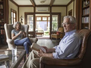 Ductless Mini-Splits vs Central AC: Lynchburg VA couple relaxes in cozy warmth