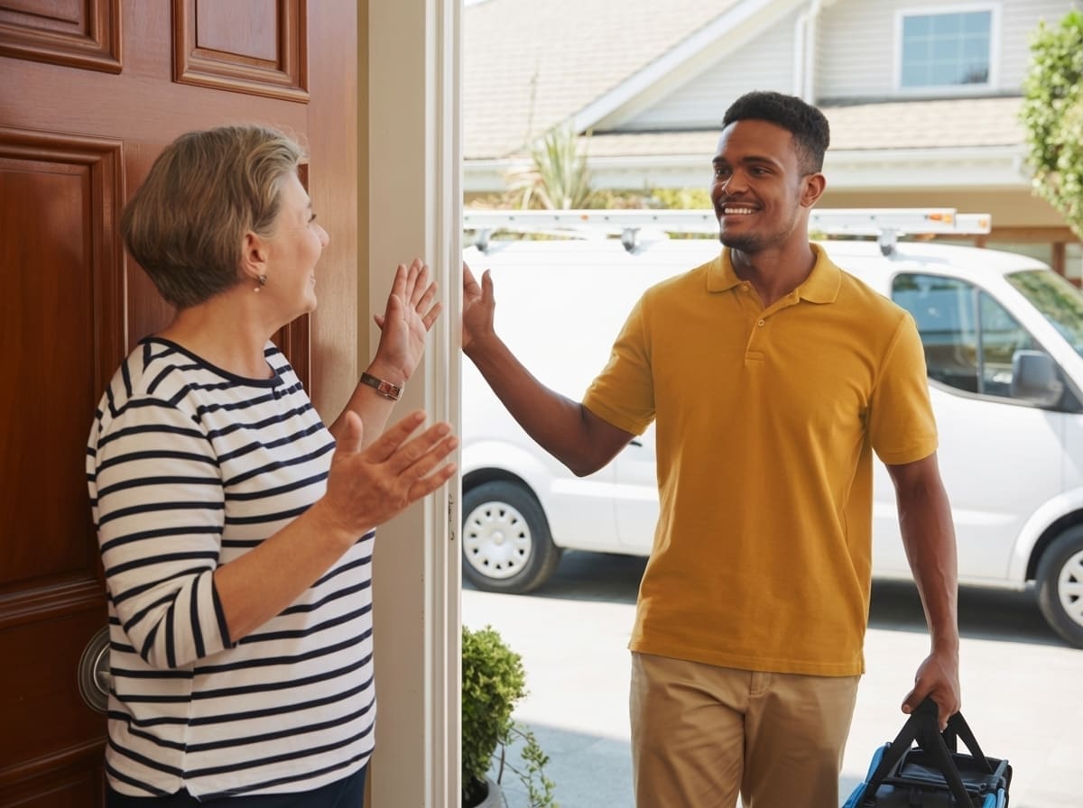 Water softener installation service for a Southside Virginia home